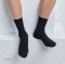ถุงเท้าชายติดแอร์  Men Cool Socks รหัส SRM1 สีดำ (Pack 12 คู่) ขนาดมาตรฐาน