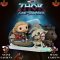 Funko Pop! MARVEL : Thor 4 Love and Thunder Rides Goat Boat with Thor, Toothgnasher & Toothgrinder