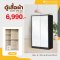 ตู้เสื้อผ้าบานเลื่อน 120 ซม.