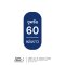 กระดาษเช็ดหน้า บีเจซีฯ ซูพรีม 60 แผ่นยาว