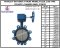 FIVALCO'' BUTTERFLY VALVE MODEL:V1216 ,LUG TYPE