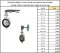 TOYO BUTTERFLY VALVE MODEL : 550 ,WAFER TYPE