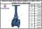 FIVALCO'' GATE VALVE MODEL:F23MR16 ,CI. BODY ,OS & Y