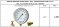WEKSLER'' PRESSURE GAUGE MODEL EA14 ,STAINLESS STEEL CASE แบบแห้ง