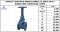FIVALCO'' GATE VALVE MODEL:F23MR16 ,CI. BODY ,OS & Y