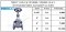 ''NIBCO'' GATE VALVE MODEL: NPF620EP, OS & Y,