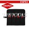 KN001956 คีมหุบ-ถ่าง 4ตัว/ชุด ด้ามหุ้มพลาสติก "KNIPEX" (44,46)