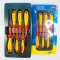 KN002012V04 ชุดไขควง 6ตัวชุด (แบน/แฉก/PZ) VDE1000 "KNIPEX"