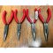 KN2501160 คีมปากแหลม 160 มม.ด้ามหุ้มพลาสติก "KNIPEX"