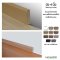 บัวเชิงผนัง PVC 4 นิ้ว ขนาด 20x90x2000 มม.