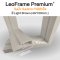 LeoFrame Premium : วงกบไม้สังเคราะห์ สี Light Brown