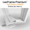 LeoFrame Premium : วงกบไม้สังเคราะห์ สี White