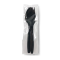 Plastic Spoon+Fork SET SB10/B