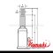 G-2004 แม่แรงกระปุก 20 ตัน (VALVE OVERLOAD) KOMAKI