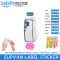 SebO SUPVAN LABLE STICKER สลากสติกเกอร์ความร้อน แบบมีลาย แบ่งช่อง ขนาด 14x50 ml.
