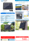 SebO Solar Panel 3.5w แผงโซล่าขนาด 3.5 วัตต์ 5 โวลท์ สำหรับกล้องวงจรปิดระบบแบตเตอรี และอุปกรณ์อื่น Type / Micro ยาว 2.6ม
