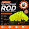 แท่งโพลียูรีเทน Polyurethane Rod / PU Rod สีเหลือง ทนน้ำมัน ทนสึกหรอ