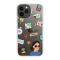 HI-SHIELD Stylish เคสใสกันกระแทก iPhone รุ่น Travel