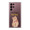 HI-SHIELD Stylish เคสใสกันกระแทก Samsung S22ultra รุ่น Cutie Cat