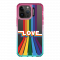HI-SHIELD Stylish เคสใสกันกระแทก iPhone รุ่น Rainbow1 [เคส iPhone14 Promax]