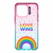HI-SHIELD Stylish เคสใสกันกระแทก iPhone รุ่น Rainbow2 [เคส iPhone14 Promax]