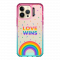 HI-SHIELD Stylish เคสใสกันกระแทก iPhone รุ่น Rainbow2 [เคส iPhone14 Promax]