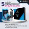 [แถมคูปองติดฟิล์มฟรี] HI-SHIELD BOXSET S23 เซตปกป้องหน้าจอ SAMSUNG S23 ฟิล์มกระจก,ฟิล์มกล้อง,เคส