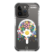HI-SHIELD Stylish Magsafe Shockproof Case รุ่น Bloom Daisy [iPhone 14,15 Pro/Pro Max] - เคสแม่เหล็กกันกระแทก