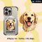 HI-SHIELD Stylish Magsafe Shockproof Case รุ่น Golden Retriever [iPhone 14Pro/Pro Max,15 Pro/Pro Max] - เคสแม่เหล็ก
