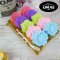กล่อง H410 สีทอง (ชุด20ใบ+ส้อม)