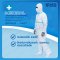 ชุดป้องกันการติดเชื้อ และแพร่กระจายเชื้อ แบบ Coverall : YA21