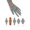 Anne Klein AK/2707TTRU นาฬิกาข้อมือผู้หญิง