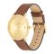 COACH Elliot รุ่น CO14504201 นาฬิกาข้อมือผู้หญิง สายหนัง สีน้ำตาล หน้าปัด 36 มม.