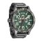 Nixon 51-30 Chrono รุ่น NXA13895157-00 นาฬิกาข้อมือผู้ชาย/ผู้หญิง สายสแตนเลส Light Gunmetal / Dk Forest หน้าปัด 51 มม.