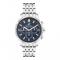 Beverly Hills Polo BP3397X.390 นาฬิกาข้อมือผู้ชาย Chronograph สายสแตนเลส Siver/Blue