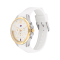 TOMMY HILFIGER  Sienna Day-Date รุ่น TH1782598 นาฬิกาข้อมือผู้หญิง สายซิลิโคน White / Gold