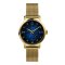 Timex W GOLD TRANSCEND BLUE