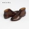 MAC&GILL รองเท้าหนังแท้แบบผูกเชือกสีนำ้ตาล CHUKKA LEATHER BOOT