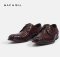 MEN's LEATHER LACE UP SHOES Business Formal shoes