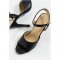 Mac & Gill Corlina Ankle Strap Heel Sandals in BLACK
