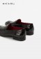 รองเท้าผู้ชายหนังแท้แบบแบบสวม MAC&GILL Patent Leather Loafer for Casual Wear