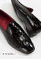 รองเท้าผู้ชายหนังแท้แบบแบบสวม MAC&GILL Patent Leather Loafer for Casual Wear