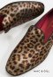 LEOPARD PRINT LEATHER LOAFERS FOR CASUAL AND EVENING PARTY