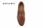 รองเท้าหนังแท้โลฟเฟอร์แบบ Horsebit Leather Loafer - Tan Casual Slip on