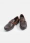 TWO-TONED LEATHER MOCCASIN LOAFER