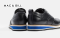 MAC&GILL รองเท้าผู้ชายหนังแท้แบบผูกเชือกลำลองและทางการสีดำ Oxford Sneakers wingtip Derby sports leather shoes
