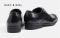 รองเท้าผู้ชายแบบทอผูกเชือก รองเท้าหนังแท้แบบทางการและออกงาน Premium Plain Toe Croc Leather Derby Shoes