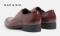 CROC DERBY Leather Laced up Business Shoes