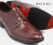 CROC DERBY Leather Laced up Business Shoes