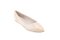 Mac & Gill Beige Studded  Fallon Pointed Flats - Nude